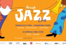 Concert Sorin Zlat Trio pe 24 aprilie, la ARCUB Jazz Live