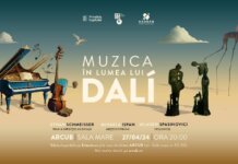 CONCERTUL-EVENIMENT „MUZICA ÎN LUMEA LUI DALÍ”, PE 27 APRILIE, LA ARCUB-HANUL GABROVENI