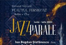 Turneul Național Flautul Fermecat – JAZZPARALE. 6 iunie – 6 iulie 2024, pe scenele din România