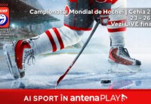 Fazele finale ale Campionatului Mondial de Hochei sunt live în AntenaPLAY