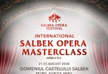 Peste 70 de aplicanți din întreaga lume, pentru cele 20 de locuri la International Salbek Opera Masterclass