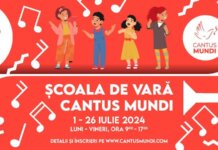 Cantus Mundi anunta inscrierile la Scoala de Vara