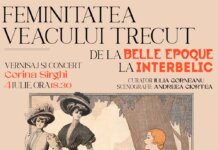 „Feminitatea veacului trecut. De la Belle Epoque la Interbelic”, expoziție dedicată artei vestimentare românești de la începutul secolului XX, la Casa Eliad