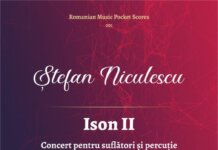 Se lansează seria Romanian Music Pocket Scores