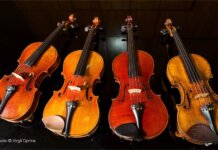 abriel Croitoru şi Simina Croitoru, Paul Răducanu şi Mircea Dumitrescu vor evolua la cele 4 viori ale lui Enescu în două concerte, pe 25 şi 27 octombrie, la Ateneul Român