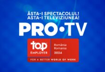 PRO TV este singura companie media din România certificată de Top Employer Institute