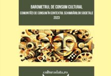 Se lansează Barometrul de Consum Cultural 2023. Studiul subliniază nevoia de strategii pentru promovarea accesului la cultură