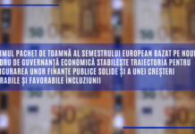 Primul pachet de toamnă al semestrului european bazat pe noul cadru de guvernanță economică stabilește traiectoria pentru asigurarea unor finanțe publice solide și a unei creșteri durabile și favorabile incluziunii.