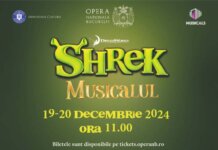 Musicalul Shrek revine la Opera Națională București, pe 19 și 20 decembrie, cu Dan Helciug în rolul capcăunului simpatic