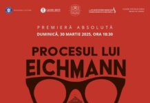 Premieră absolută pe scena Operei Naționale București, opera „Proesul lui Eichmann” îi reunește în distribuție pe actorii Alexandru Papadopol, Raluca Aprodu, Marian Râlea și Emilian Oprea
