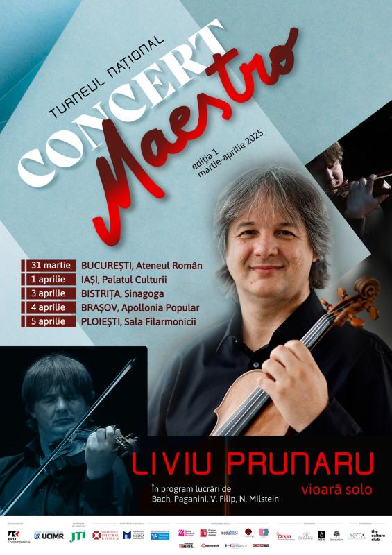 Afis general cu orase Concert Maestro turneu Liviu Prunaru (1)
