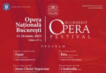 Bucharest Opera Festival, la cea de-a patra ediție, între 15 și 24 iunie, pe scena ONB