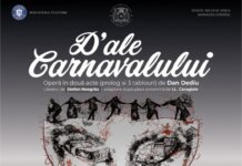 Premiera absolută a operei „D’ale Carnavalului”, în mai pe scena Operei Naționale București