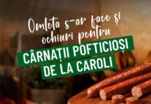 Caroli Foods Group consolidează portofoliul de produse de sub brandul Caroli și lansează Cârnații Pofticioși cu boabe de muștar