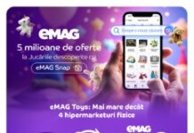 Numarul romanilor care comanda jucarii pe eMAG a crescut cu 11% in 2025