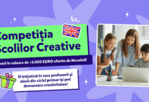 Competitia Scolilor Creative: premii de peste 5.000 de euro pentru scolile primare publice