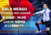 „Gala Neagu – Retragerea unei legende”, ultimul meci al handbalistei Cristina Neagu, va fi transmis, în direct, duminică, 8 iunie, la PRO TV și pe VOYO