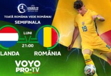 România U19, în semifinalele UEFA EURO 2025 U19! Meciul decisiv de luni, cu Olanda, transmis în direct pe VOYO și la PRO TV