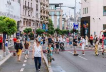 Weekend pietonal pe Calea Victoriei, cu spectacole stradale și traseu extins pe străzile Piața Amzei și Christian Tell