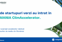 Au fost selectate cele 25 de startupuri care vor participa în programul ClimAccelerator 2025