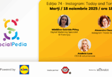 SocialPedia 74: Totul despre Instagram cu Alexandra Ciucanu, Mădălina-Gabriela Pîrlog și Anabela Luca