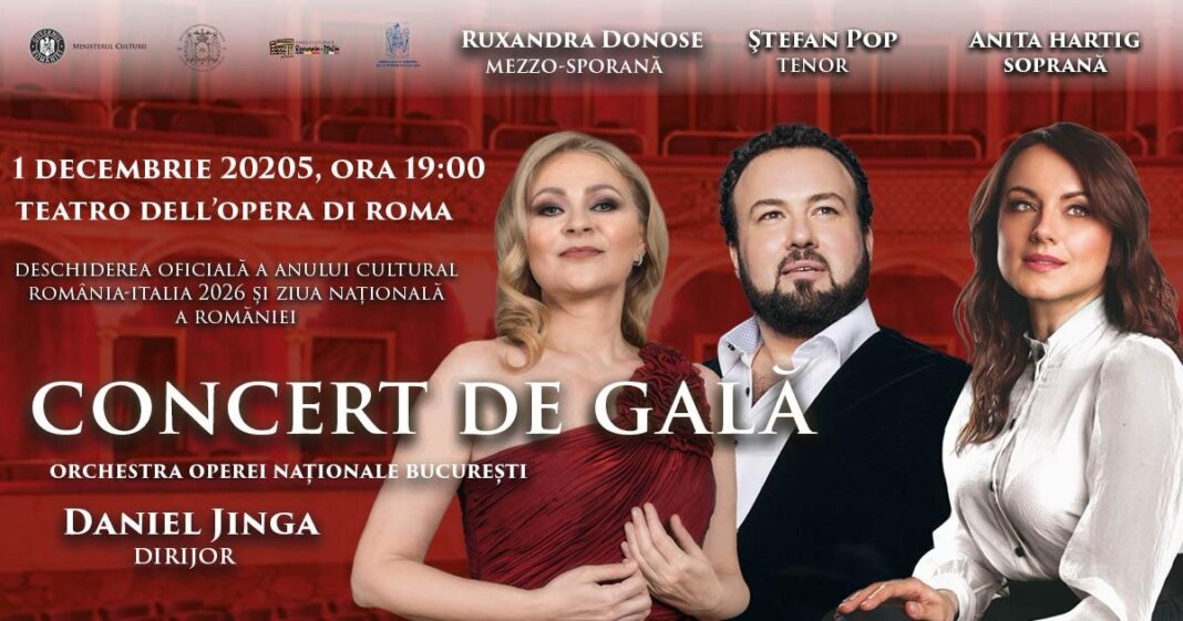 Vizual Concert ONB în deschiderea Anului România - Italia