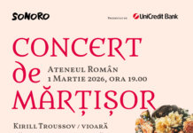 Concert SoNoRo de Mărțișor – o sărbătoare a primăverii prin muzică