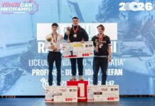 Un elev de 17 ani, de la un liceu din Sighetu Marmației, câștigă ediția aniversară Young Car Mechanic