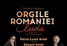 Turneul Național Orgile României revine cu ediția a 8-a – Ludic. O călătorie muzicală care dezvăluie latura jucăușă și surprinzătoare a orgii